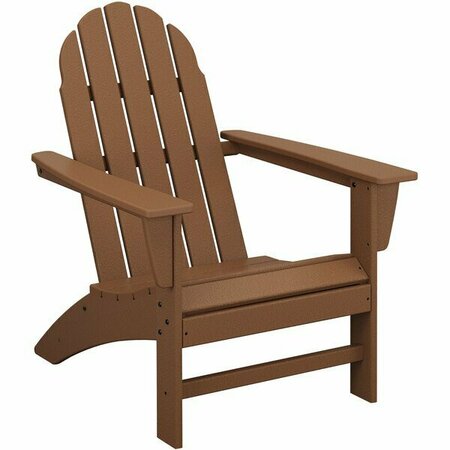 POLYWOOD Vineyard Teak Adirondack Chair 633AD400TE